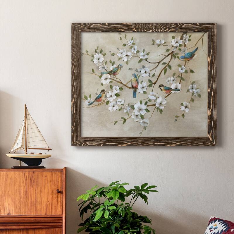 Birds of a Feather-Premium Framed Canvas - Ready to Hang