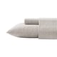 preview thumbnail 21 of 24, Tommy Bahama Washed Cotton Percale Printed Sheet Sets King - Raffia Linen Beige