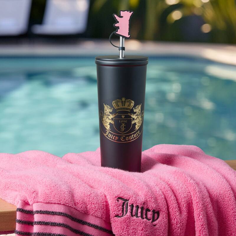 Juicy Couture Hydration Stainless Steel Couture Cup 6-Piece Set