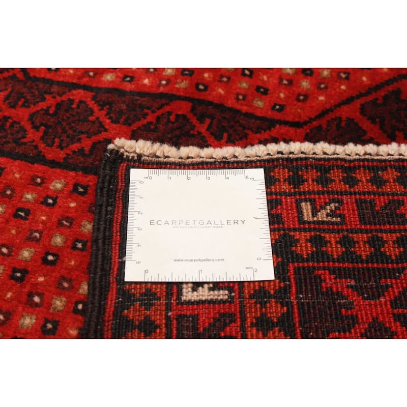 Teimani Red Rug 2'10" x 4'11" - 2'10 x 4'11