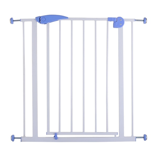 Costway Baby Safety Gate Door Walk Through Child Toddler Pet Metal Easy Locking System