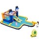 preview thumbnail 9 of 10, Costway Inflatable Water Slide Park Bounce House Splash Pool Water - See Details