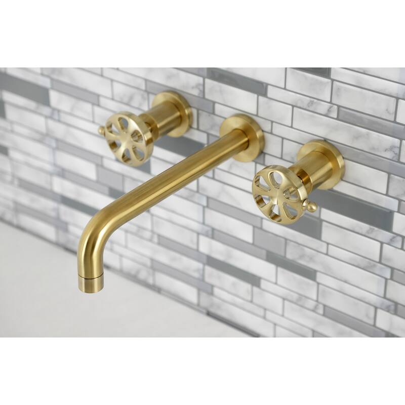 Belknap 3-Hole Wall Mount Roman Tub Faucet