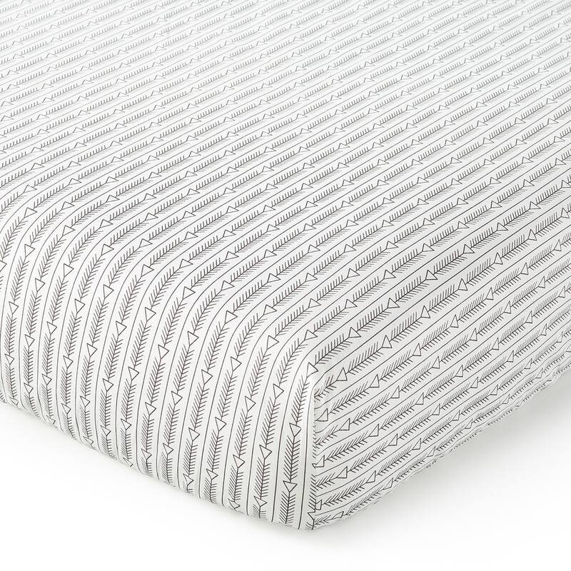 Nest & Nod Riley 3-Piece Nursery Crib Bedding Set - Levtex Baby