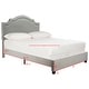 preview thumbnail 8 of 6, SAFAVIEH Theron Grey Bed (Full)