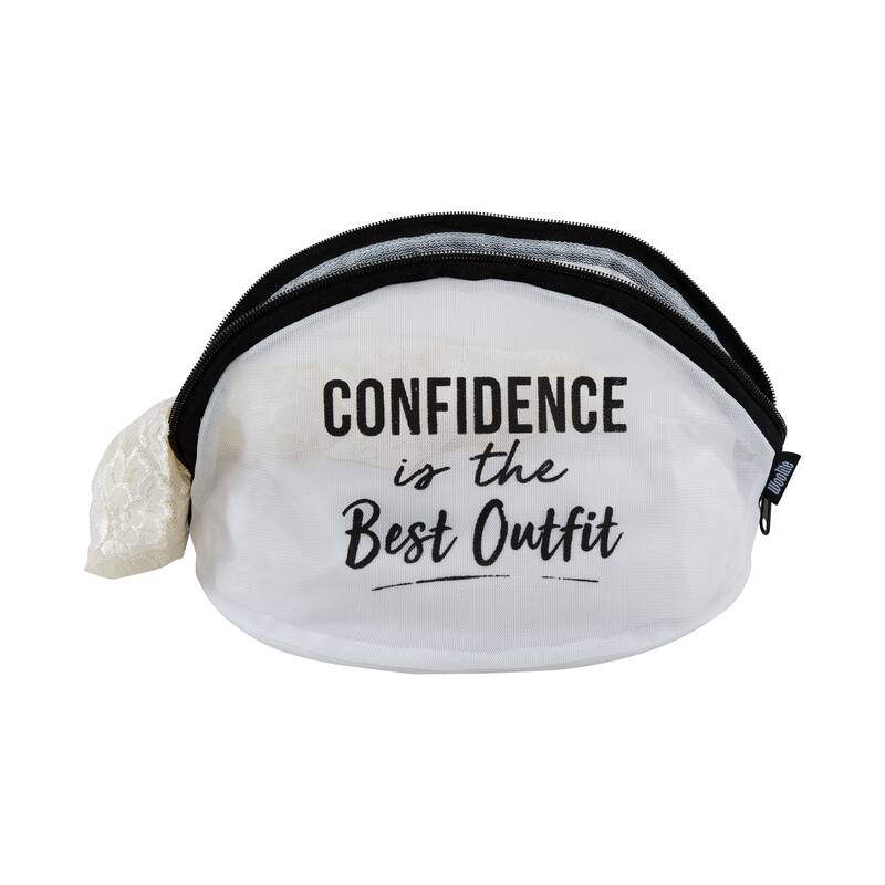 Laundry 360 3 Piece Printed Mesh Wash Bags with Bra Bag - 9"x 13", 9"x 13", 11"x 15"
