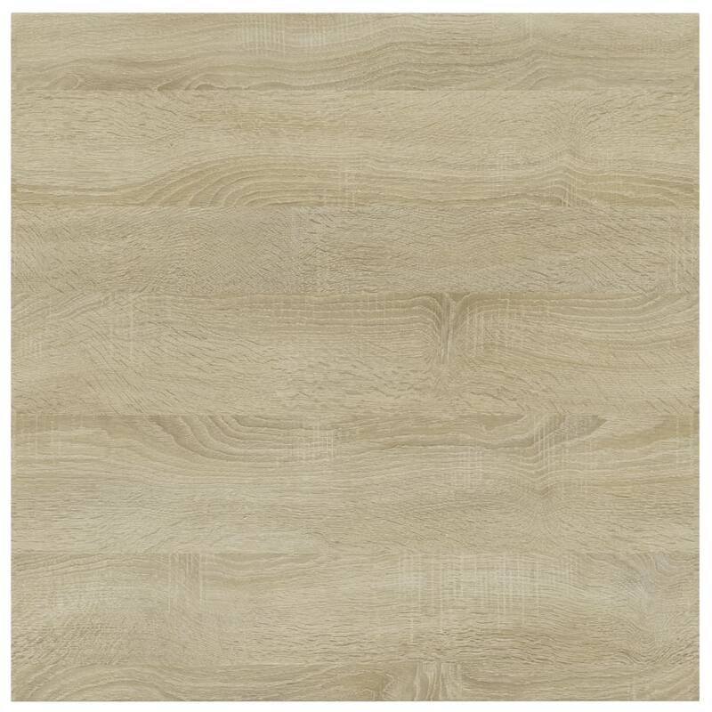 vidaXL Bookshelf Boards 4 pcs Sonoma Oak 15.7"x15.7"x0.6" Chipboard