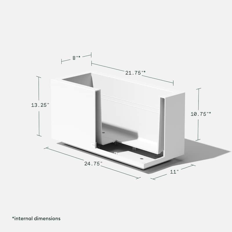 Block Series Long Box Planter