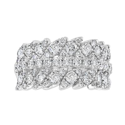Effy Women's 14K White Gold Diamond Ring