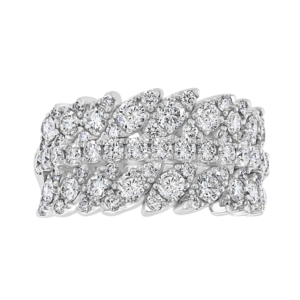 Effy Women's 14K White Gold Diamond Ring