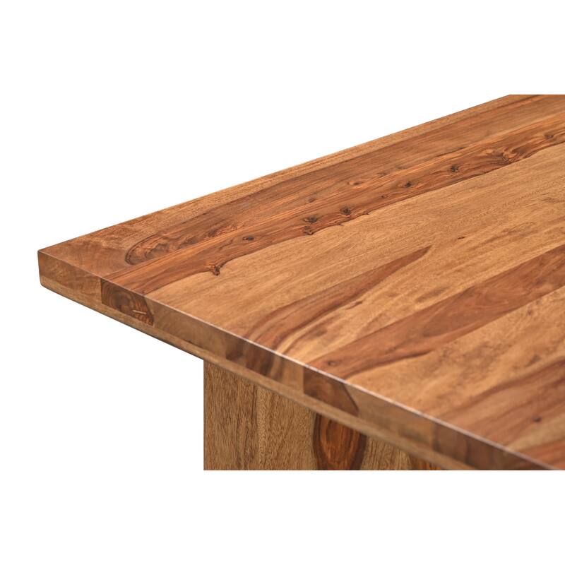 Avenue 2-piece Live Edge Solid Wood Desk Set