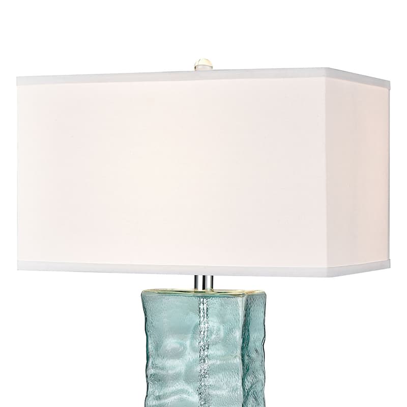 Elk Home Arendell Light Blue With White Shade 1 Light Table Lamp