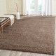 preview thumbnail 168 of 197, SAFAVIEH Laguna Shag Verdiana Solid Color 2-inch Thick Rug. 8' x 10' - Taupe - Rectangle