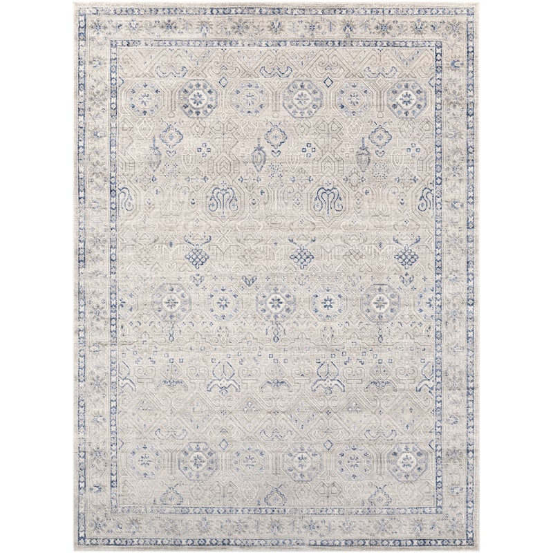Copper Grove Wageningen Distressed Medallion Pattern Area Rug