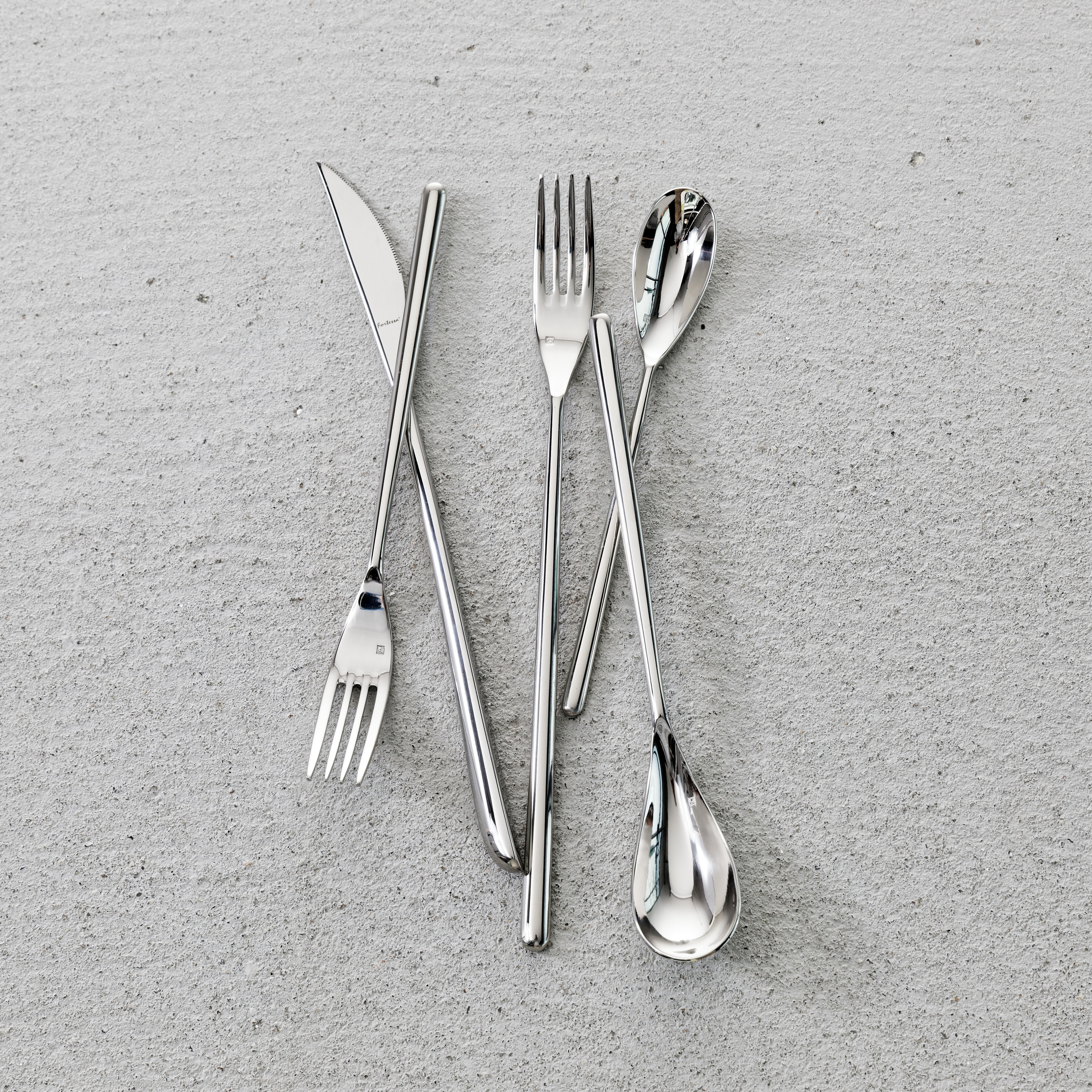 Fortessa Dragonfly 18/10 Stainless Steel Flatware - 20 Piece Set