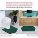 Home Weavers Waterford Collection 5 Piece Genuine Cotton Bath Rugs Set