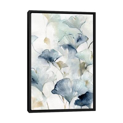iCanvas "Indigo Gingko II" by Carol Robinson Framed Canvas Print