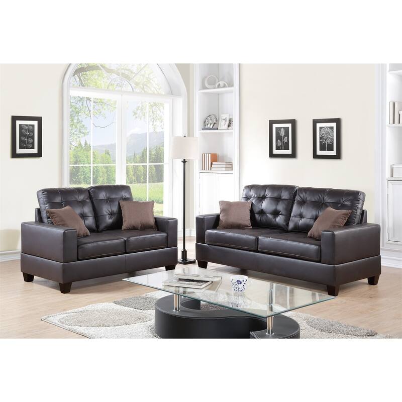 2 Piece Sofa and Loveseat Set