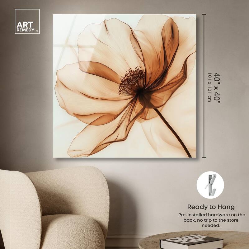Fragile Elegance II Acrylic by Art Remedy, Ready to Hang