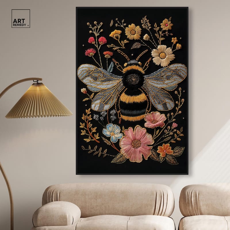 Honeyed Herald I Canvas by Art Remedy