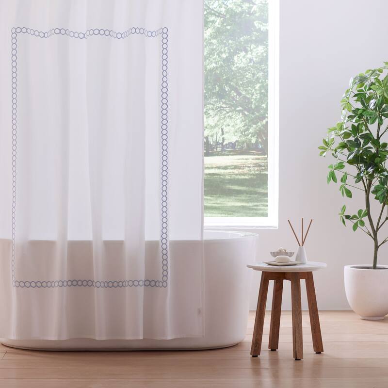 Clean Design Home x Martex Anti-Allergen Savoy 72x72 Shower Curtain
