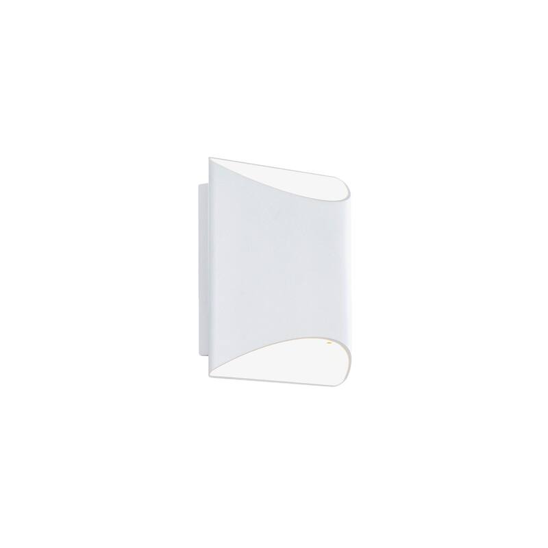 Duet LED Wall Sconce - 6in - White - 2700K