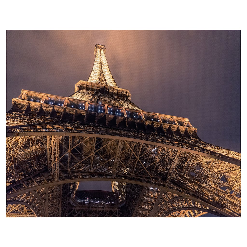 Twilight Eiffel by Chris Coudron Canvas Art Print