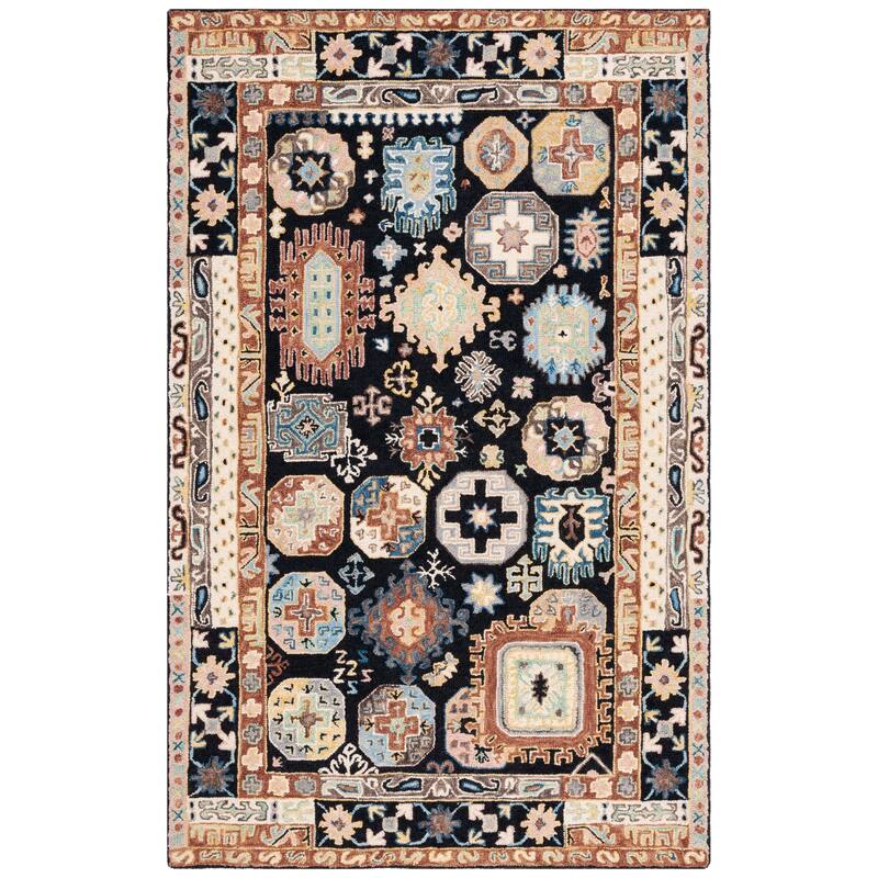 SAFAVIEH Handmade Aspen Azin Boho Tribal Wool Rug