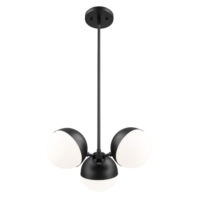 Z-Lite 7517-3 Realm Sphere 3 Light 18" Wide Chandelier