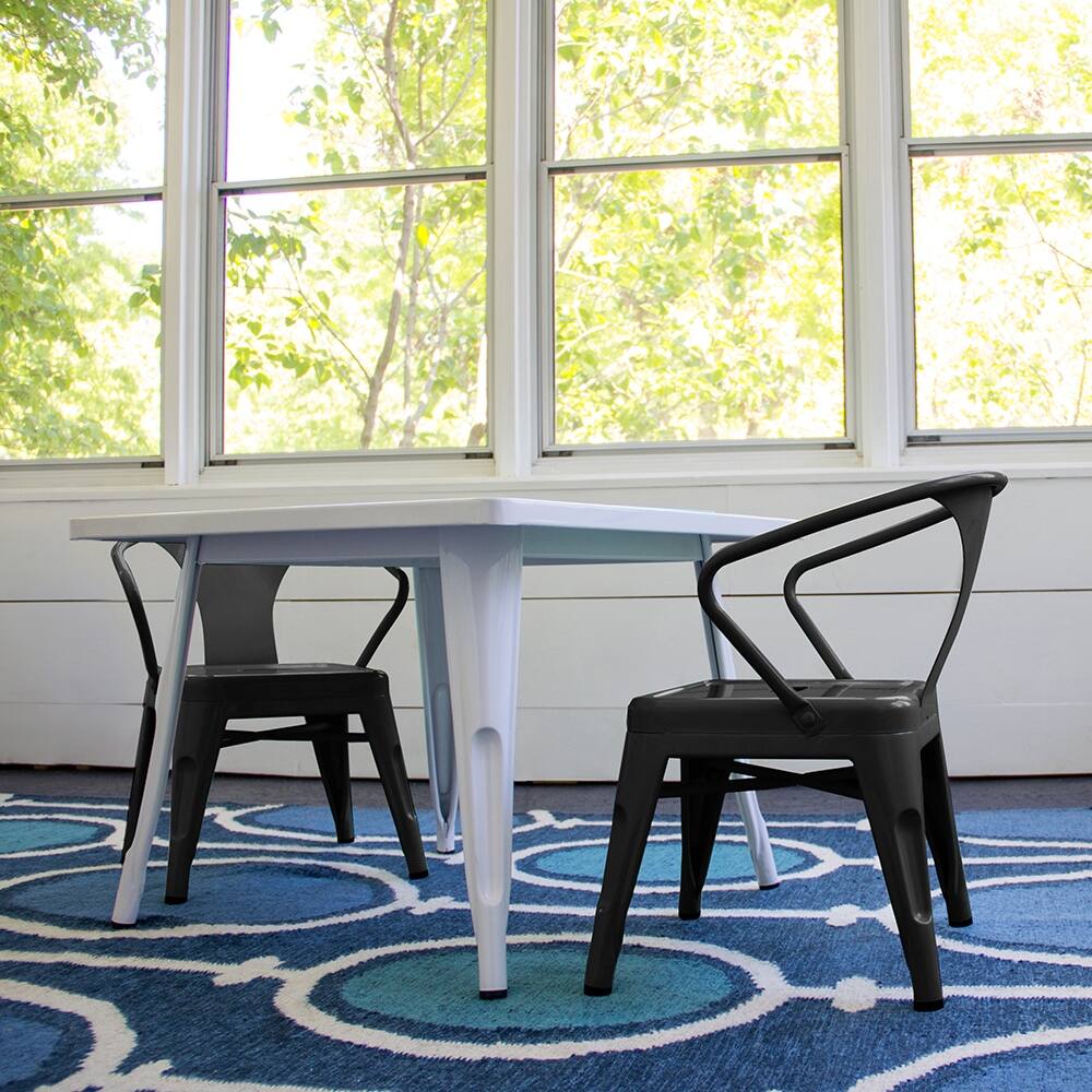 Harper & Hudson Kids Metal Activity Chair - 2 pack