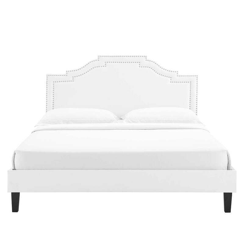 Adelaide Performance Velvet King Platform Bed