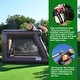 preview thumbnail 3 of 5, XJUMP Inflatable Axe Throwing Target Game with Air Blower and Foam Axes, Commercial Grade Rental, Lightweight, Outdoor Play