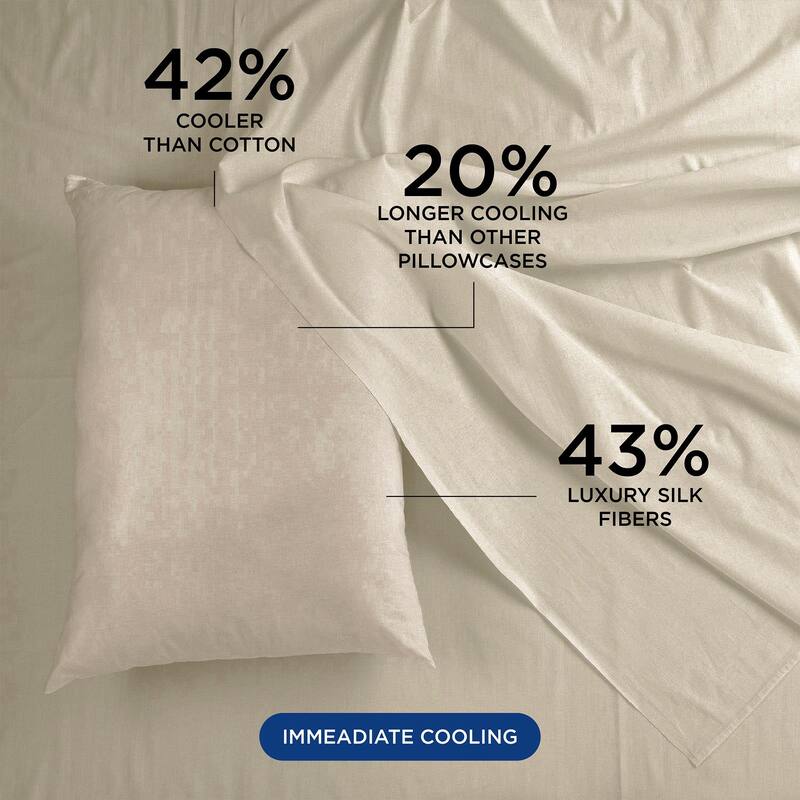 NIGHT Cooling Silk Pillowcase