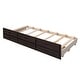 preview thumbnail 12 of 17, Twin Over Full Bunk Bed With Twin size Trundle And Drawers