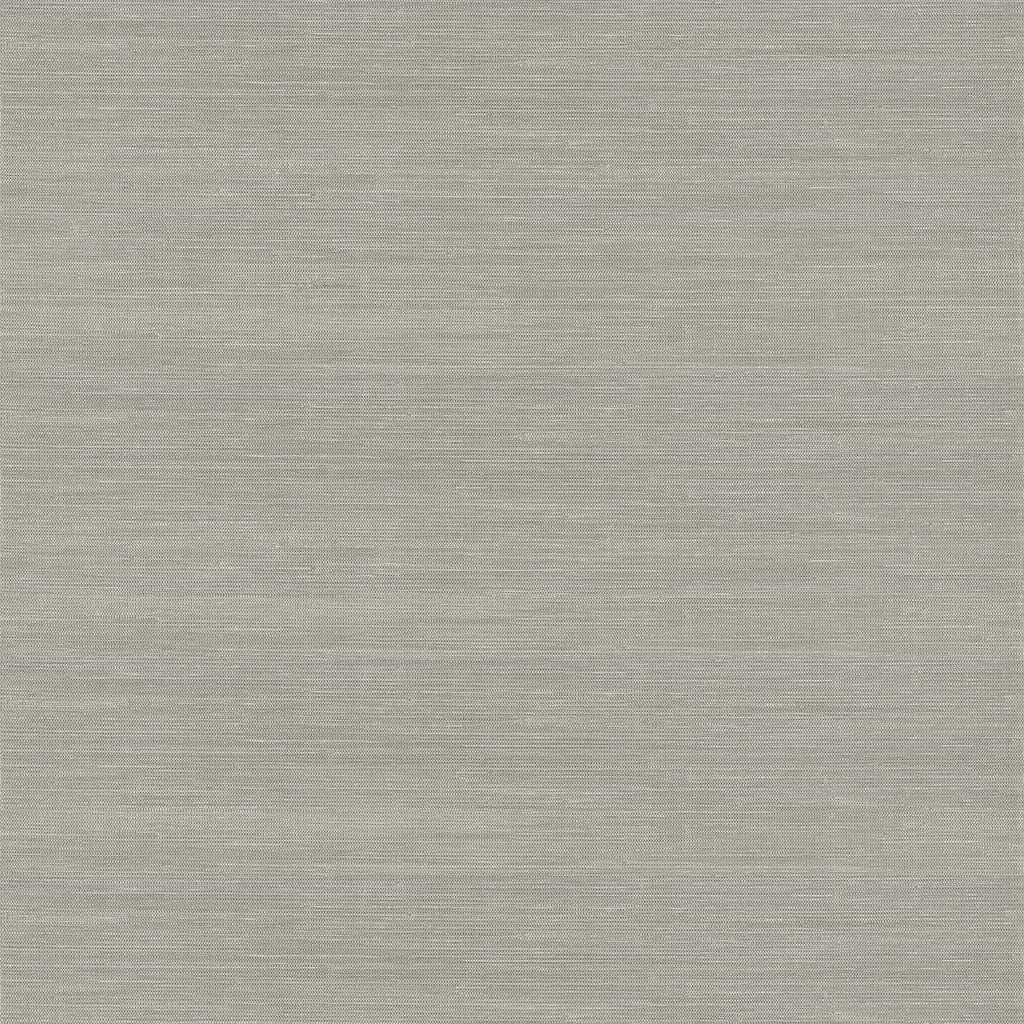 A-Street Prints Liaohe Silver Raffia Grasscloth Wallpaper