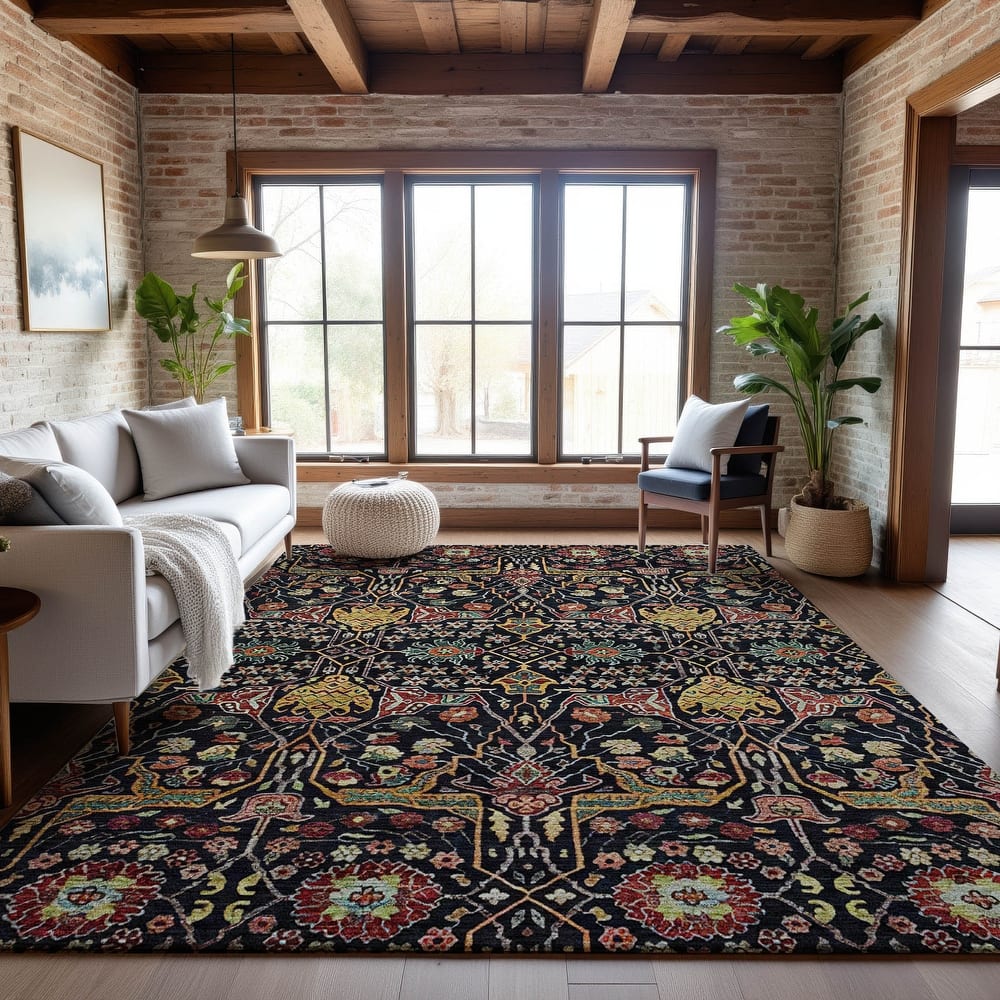 Premium Washable Super Soft Traditional Lobo Mayfield Rug