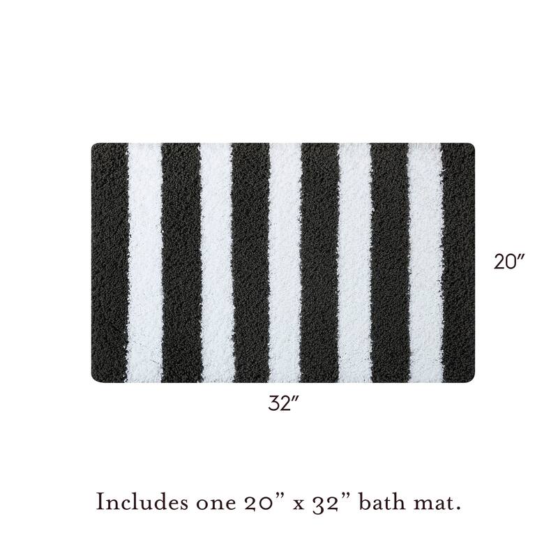 Laura Ashley Eden Stripe Bath Mat
