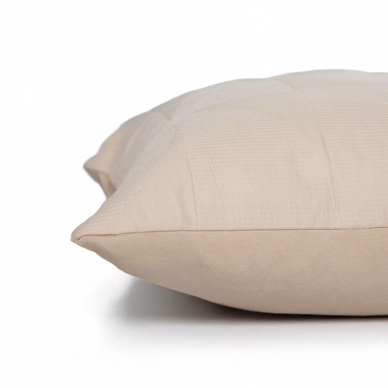 Rizzy Home Modern Geometric Block Solid Throw Pillow