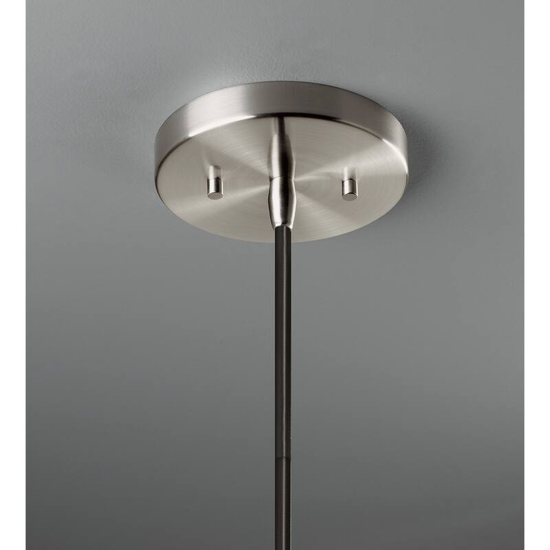 Justice Design Group Ceramic Discus Pendant - Bisque