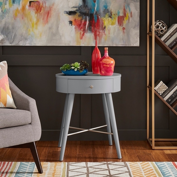 Carson Carrington Tiarp Oval Accent Table