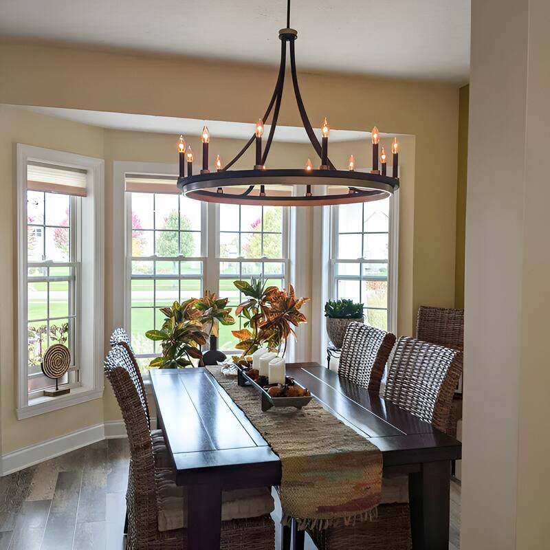 Acroma 12-light 40In Modern Farmhouse Large Empire Chandelier