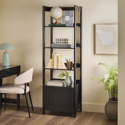 Middlebrook Designs 22" Narrow Bookshelf with Drawer