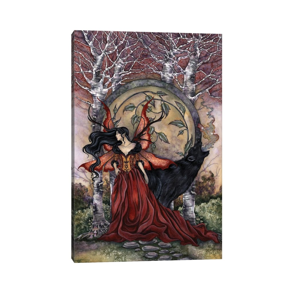 iCanvas "Beauty And The Beast" by Amy Brown Canvas Print