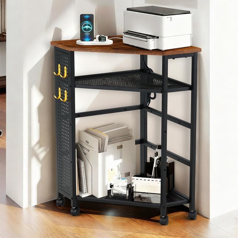 EROMMY-Corner-Printer-Stand-
