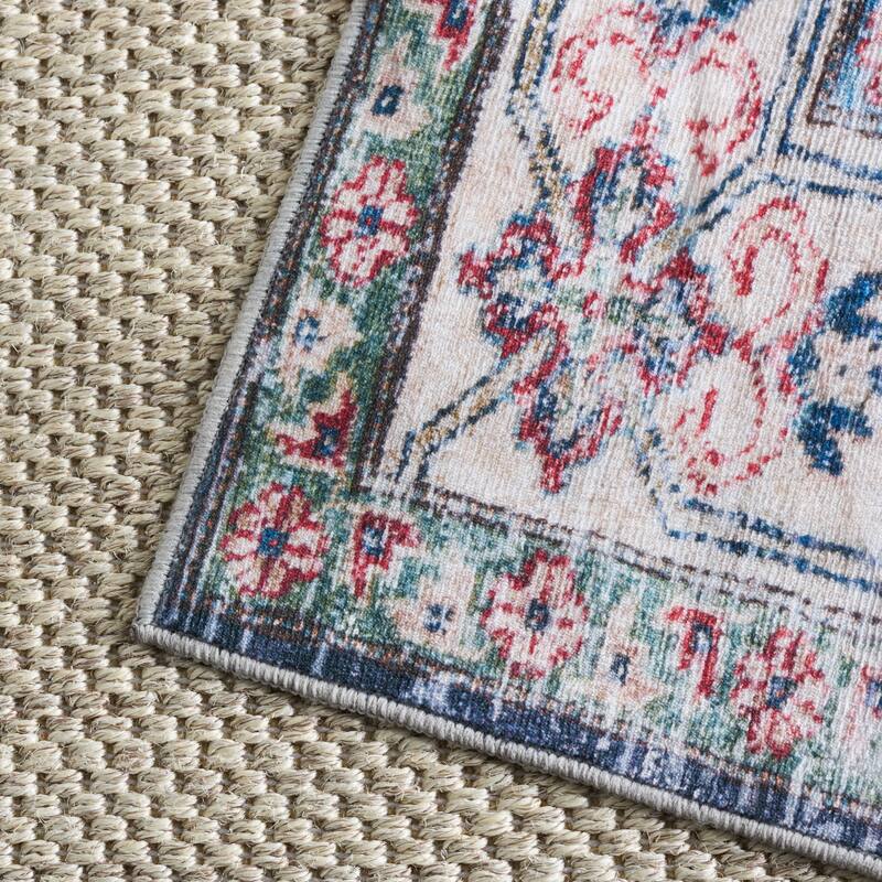 Martha Stewart Narumi Machine Washable & Slip Resistant Rug