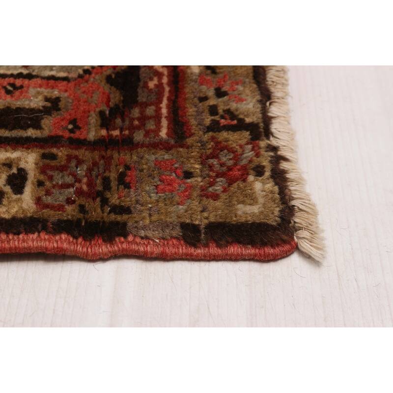 ECARPETGALLERY Hand-knotted Sarabi Red Wool Rug - 7'8 x 10'11