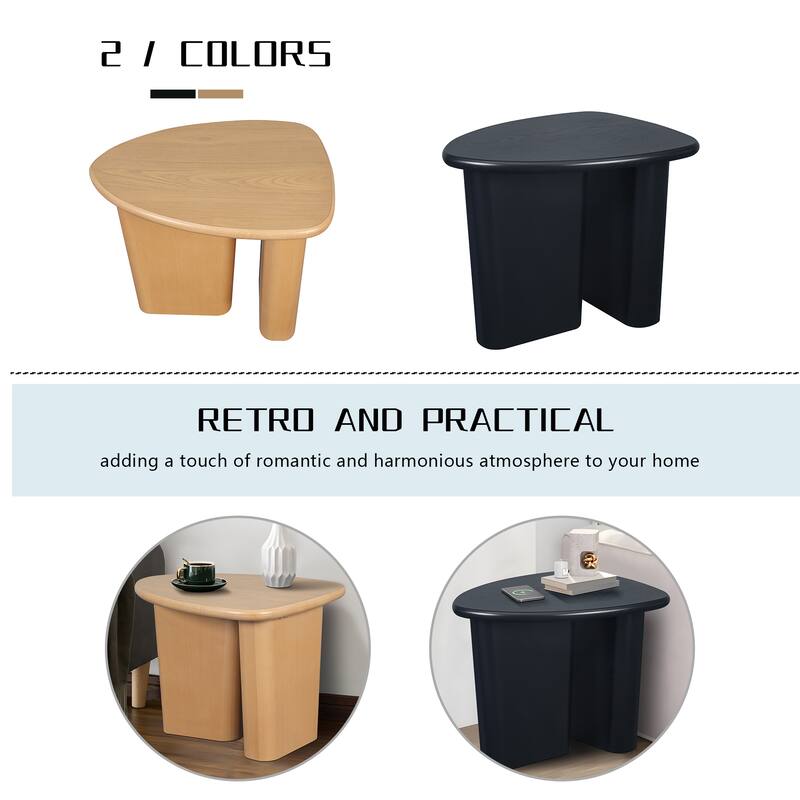 Tapered Tabletop Side Table