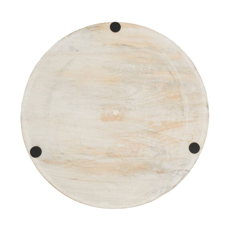 Charger Plates With Wooden Design (Set of 4)