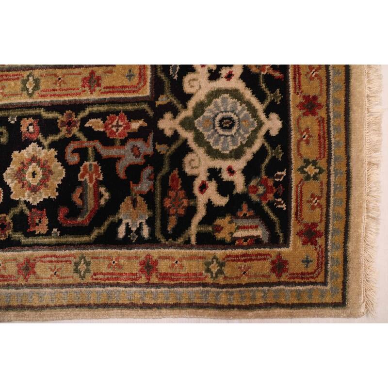 ECARPETGALLERY Hand-knotted Jules Sultane Ivory Wool Rug - 8'11 x 12'0