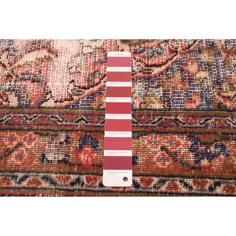 ECARPETGALLERY Hand-knotted Antalya Vintage Red Wool Rug - 9'5 x 12'1